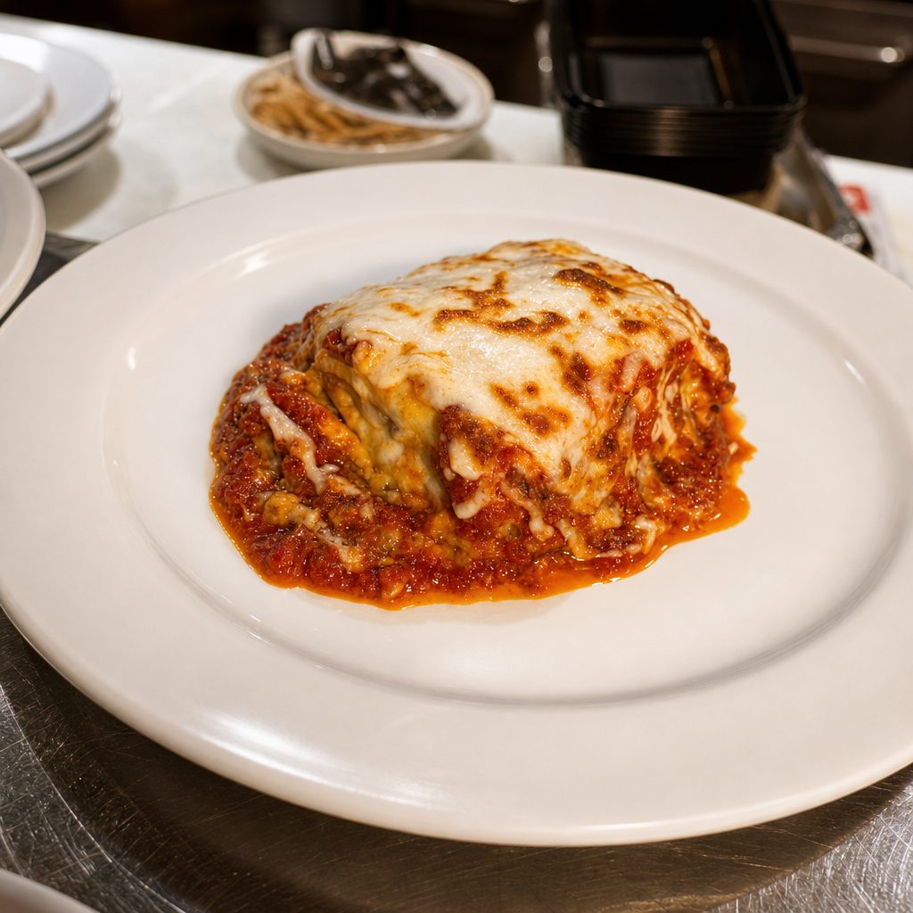 Nonna's Ribeye Lasagna.
