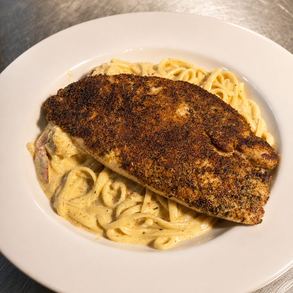 Blackened Red Fish.